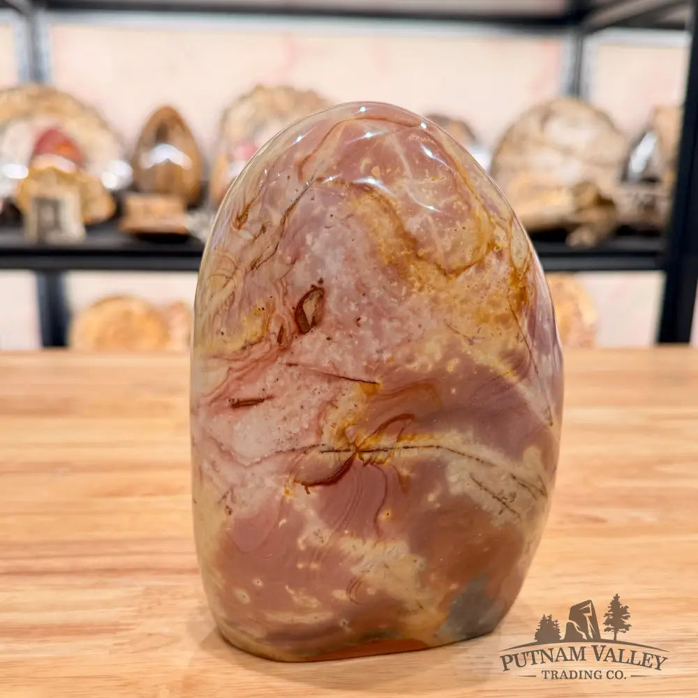 Reserve Polychrome Jasper Table Accent 6.33’’ Sculpture