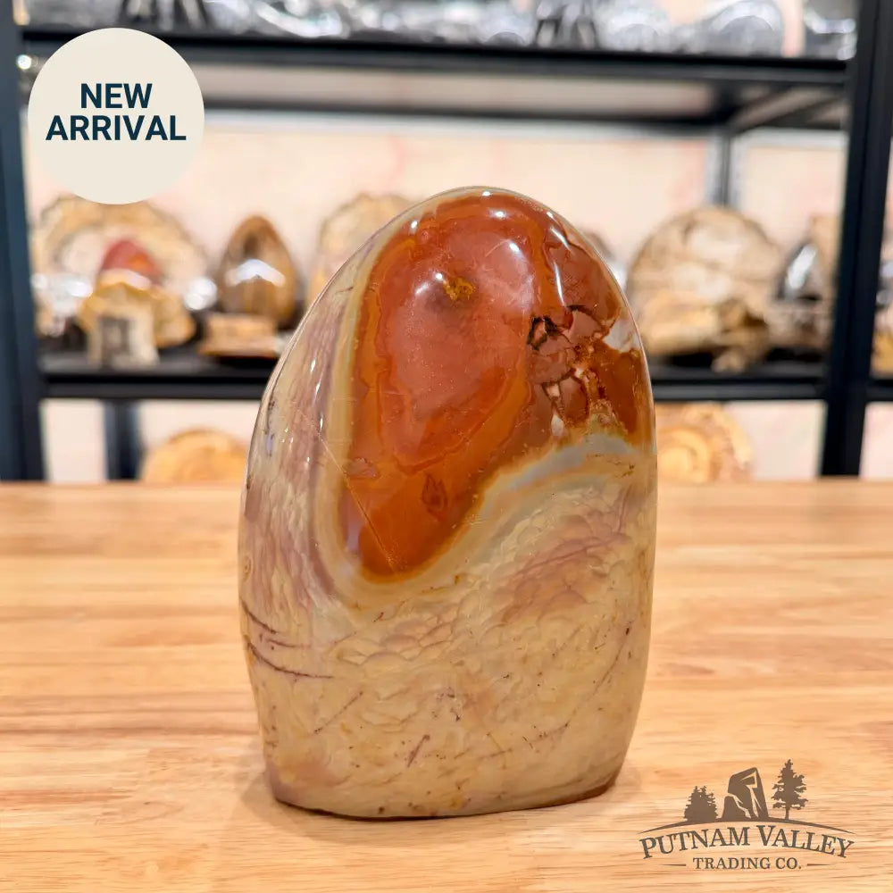 Reserve Polychrome Jasper Table Accent 6.33’’ Sculpture