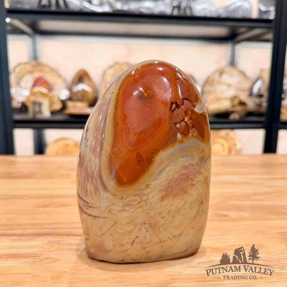 Reserve Polychrome Jasper Table Accent 6.33’’ Sculpture
