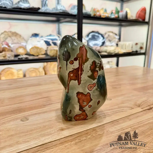 Polychrome Jasper Table Accent - Putnam Valley Trading Co.