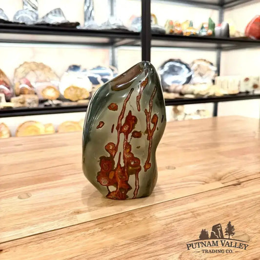 Polychrome Jasper Table Accent - Putnam Valley Trading Co.