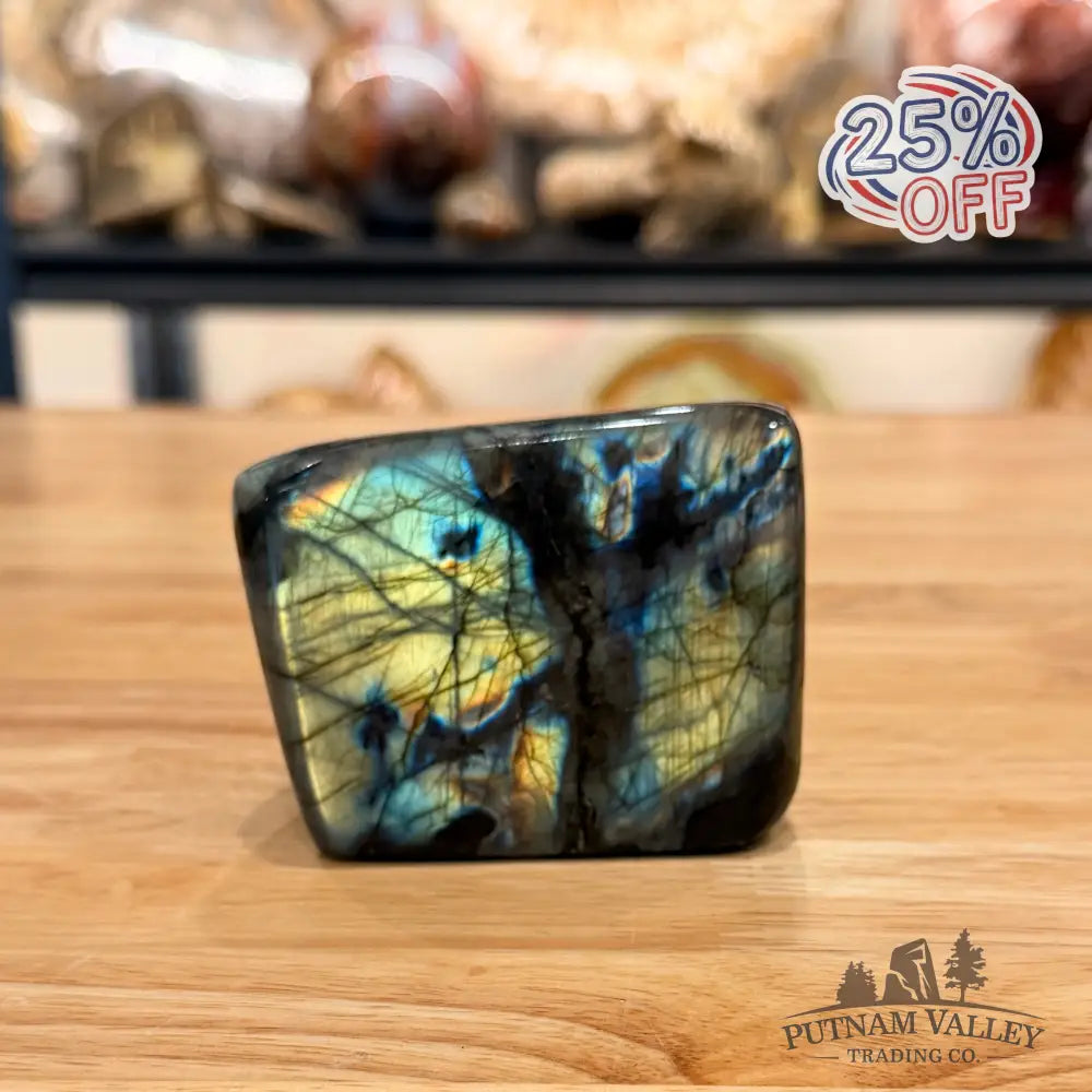 Reserve Labradorite Table Accent 3.28’’ - Sculpture