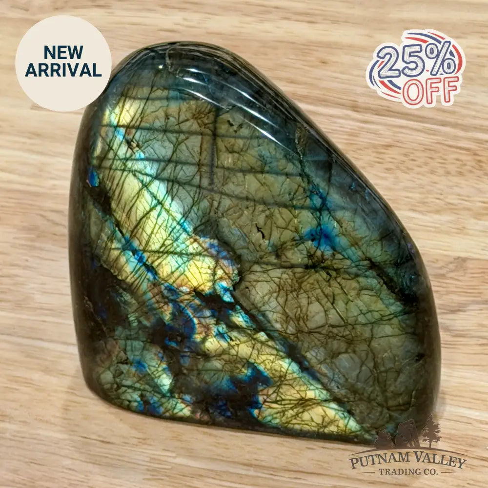 Reserve Rainbow Labradorite Table Accent 3.9’’ - Sculpture