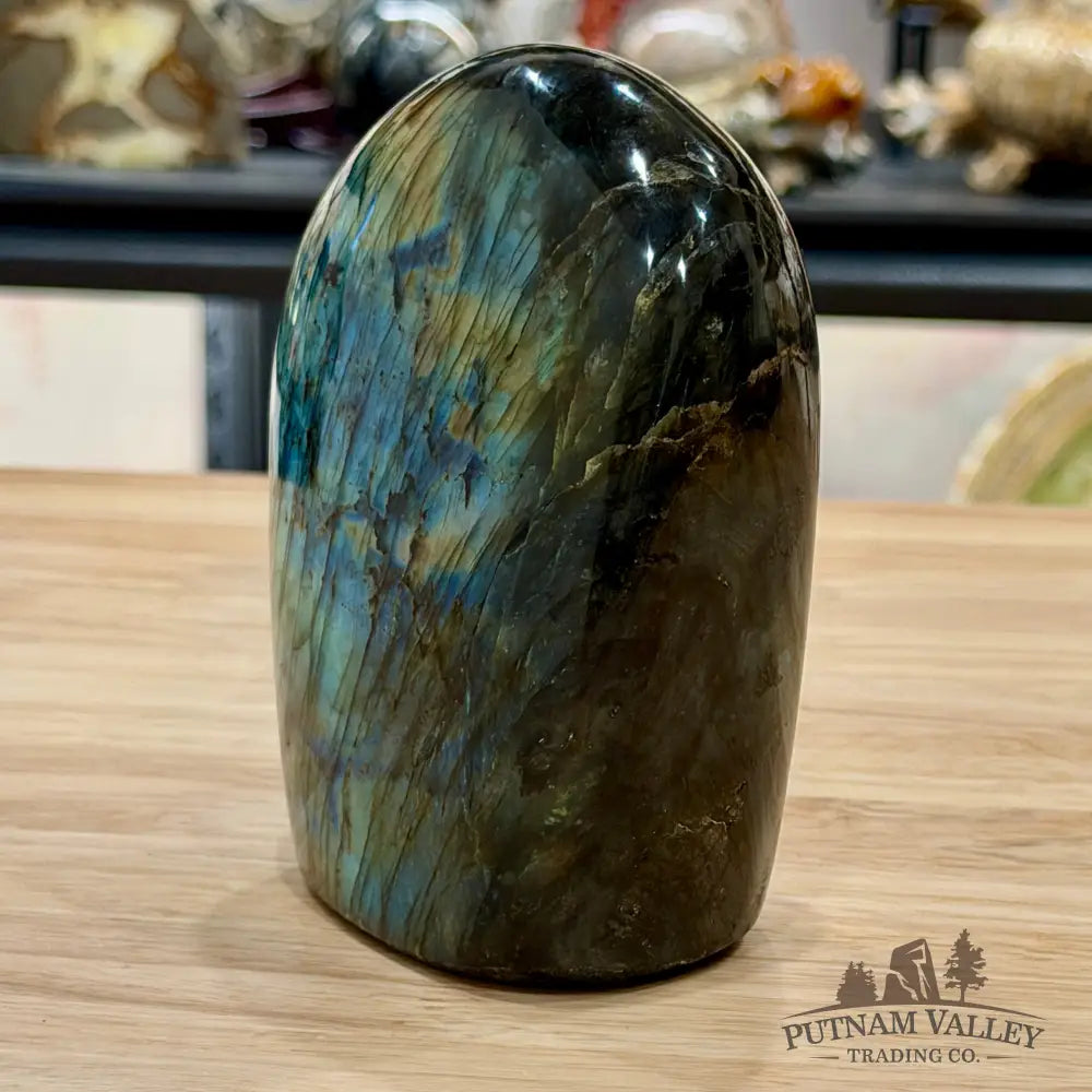 Reserve Rainbow Labradorite Table Accent 4.63’’ - Sculpture