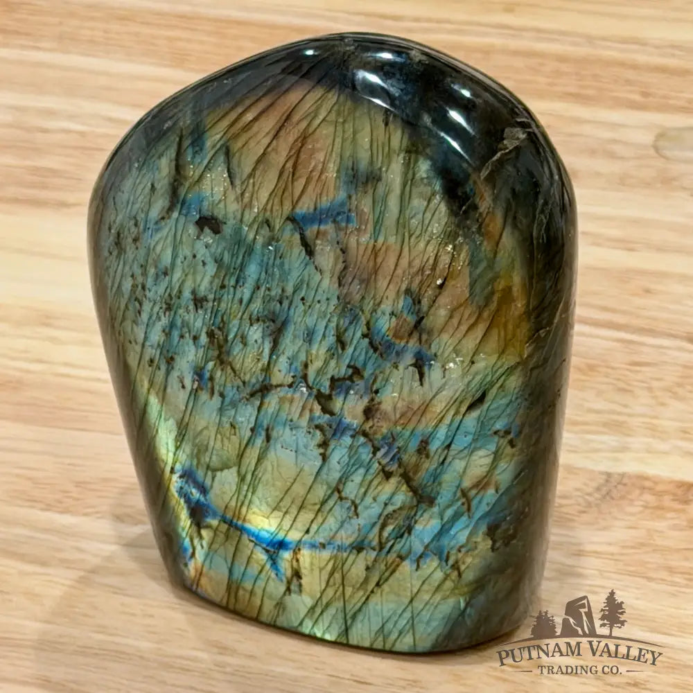 Reserve Rainbow Labradorite Table Accent 4.63’’ - Sculpture
