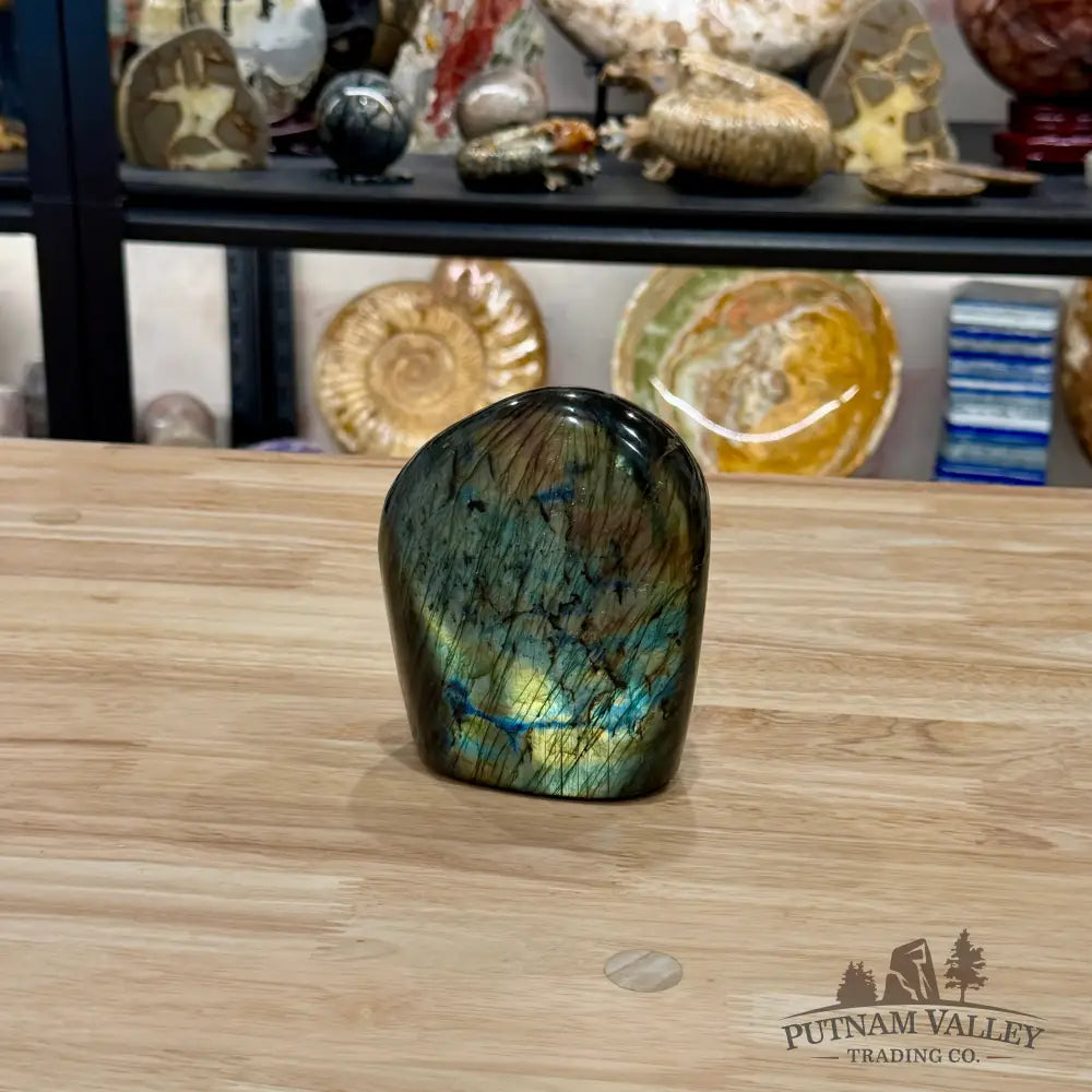 Reserve Rainbow Labradorite Table Accent 4.63’’ - Sculpture