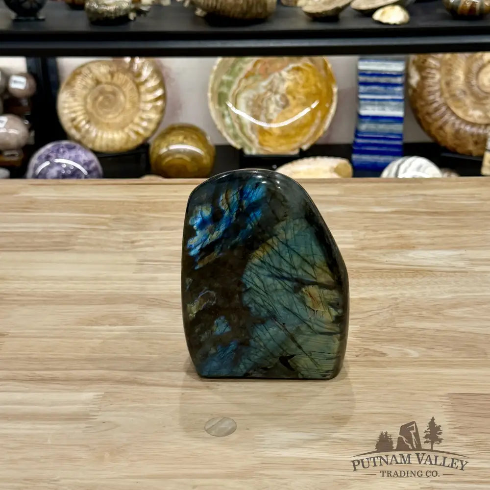 Reserve Rainbow Labradorite Table Accent 5.6’’ - Free Standing Accent