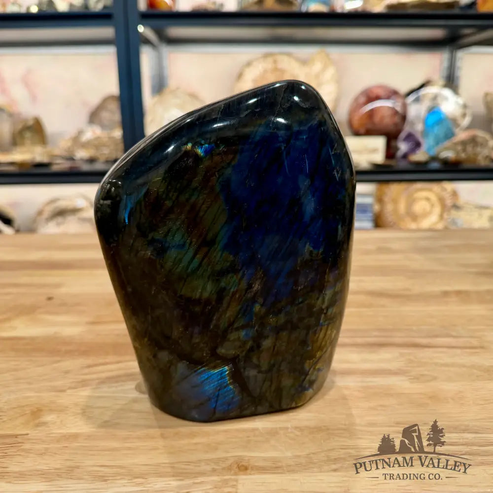 Reserve Rainbow Labradorite Table Accent 7.4’’ - Sculpture