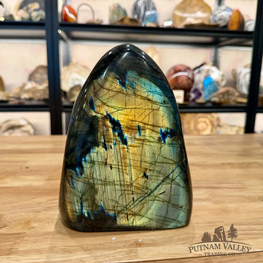 Rainbow Labradorite Table Accent 8.07’’ - Sculpture