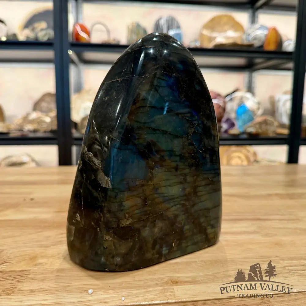 Rainbow Labradorite Table Accent 8.07’’ - Sculpture