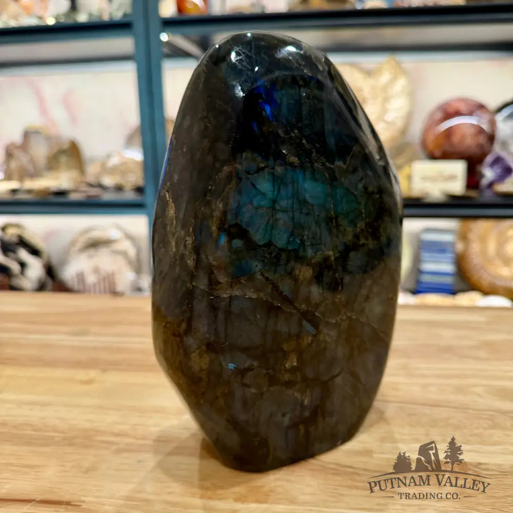 Reserve Rainbow Labradorite Table Accent 8.5’’ - Sculpture