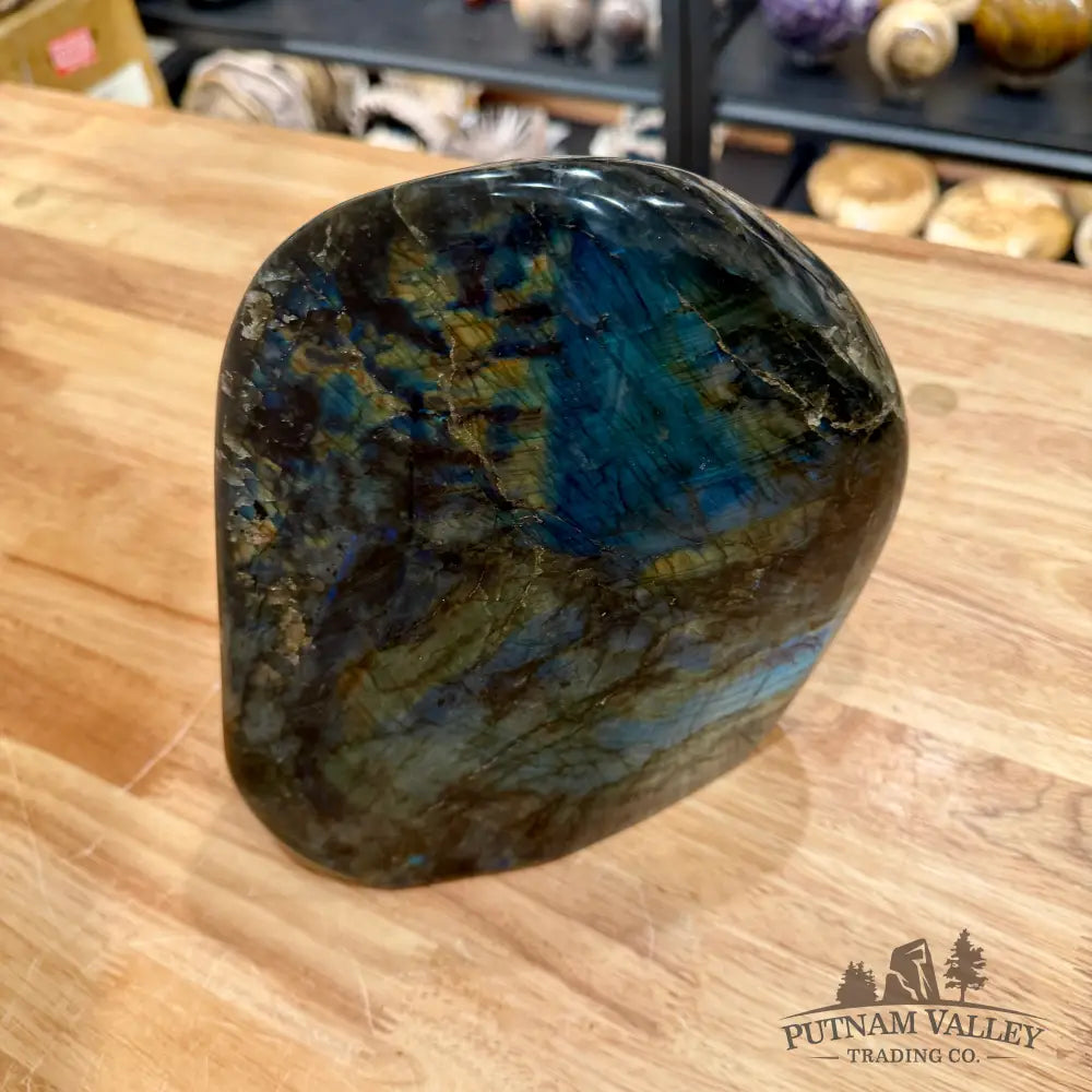 Reserve Rainbow Labradorite Table Accent 9.5’’ - Sculpture