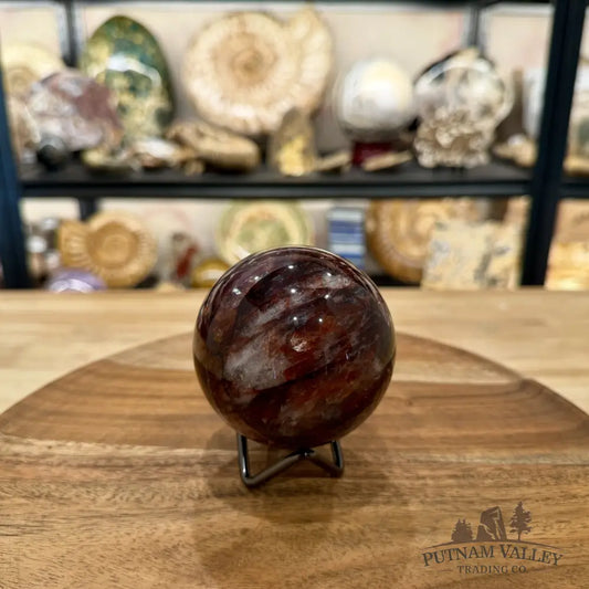 Reserve Red Fire Quartz Sphere 3.05’’ - Sphere