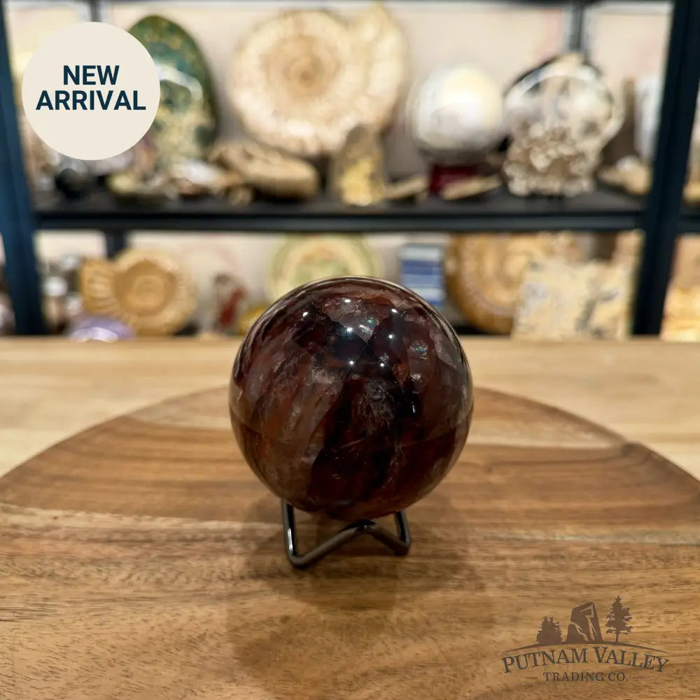 Reserve Red Fire Quartz Sphere 3.05’’ - Sphere
