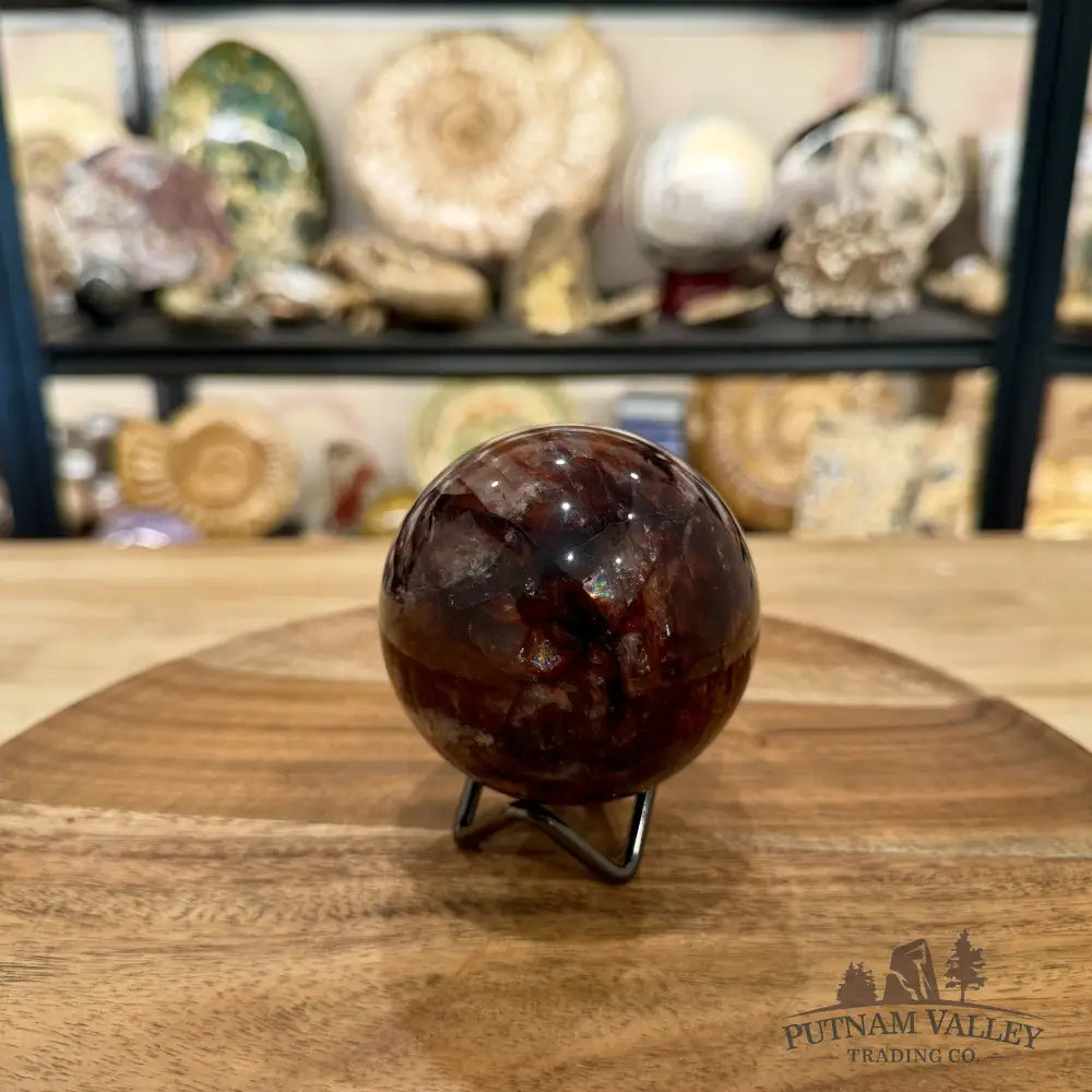 Reserve Red Fire Quartz Sphere 3.05’’ - Sphere