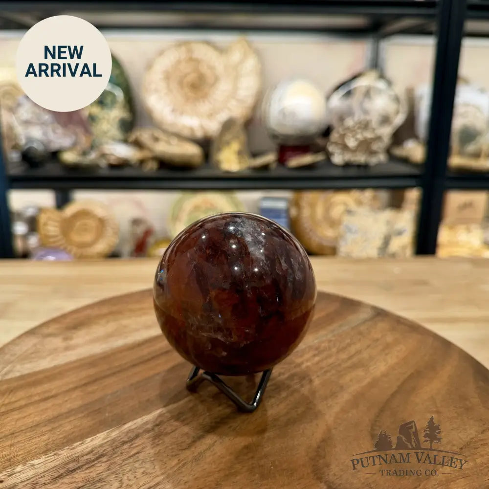 Reserve Red Fire Quartz Sphere 3.09’’ - Sphere