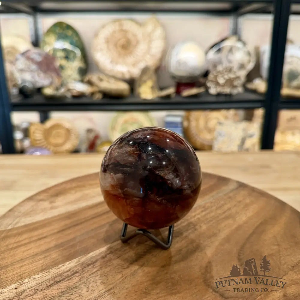 Reserve Red Fire Quartz Sphere 3.09’’ - Sphere