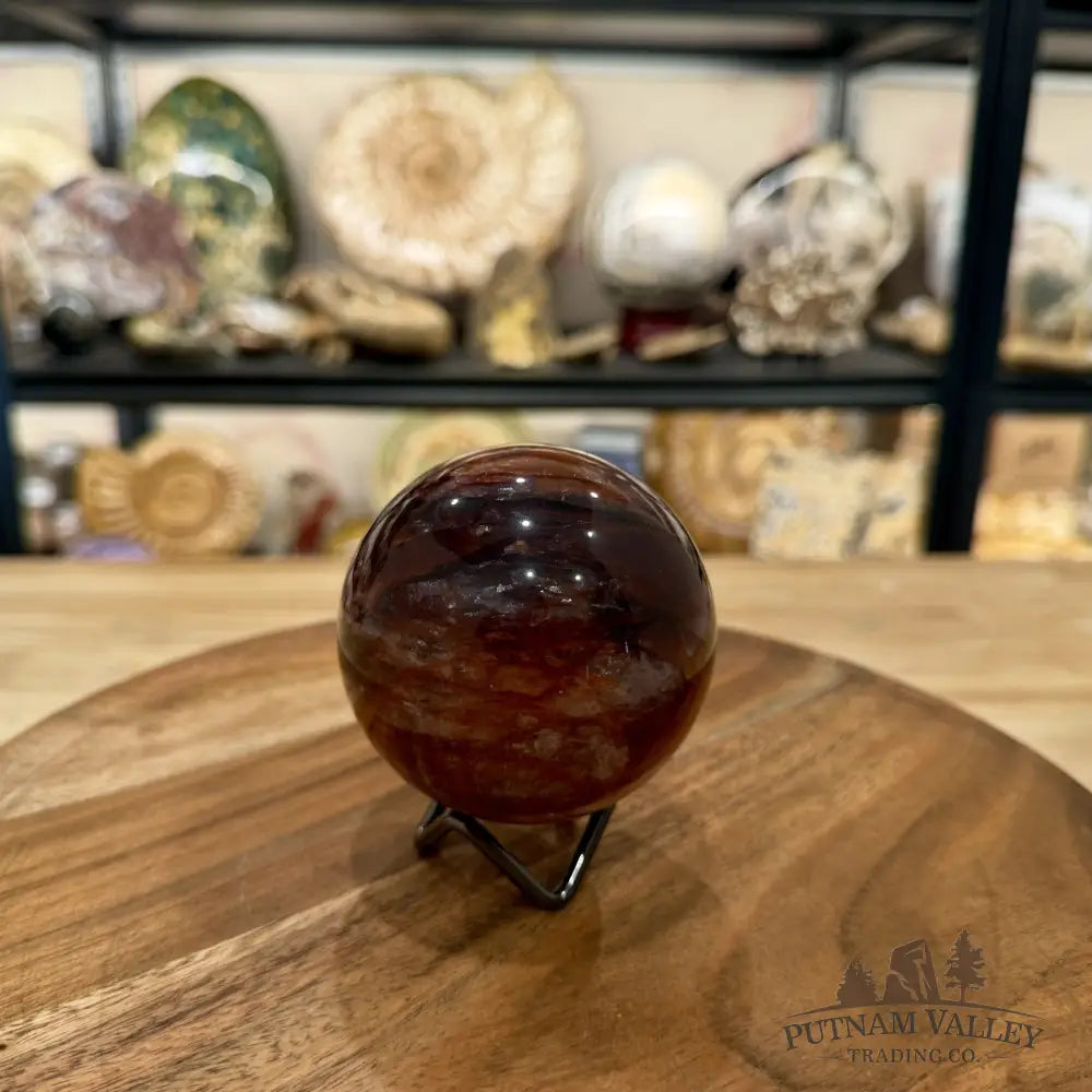 Reserve Red Fire Quartz Sphere 3.09’’ - Sphere