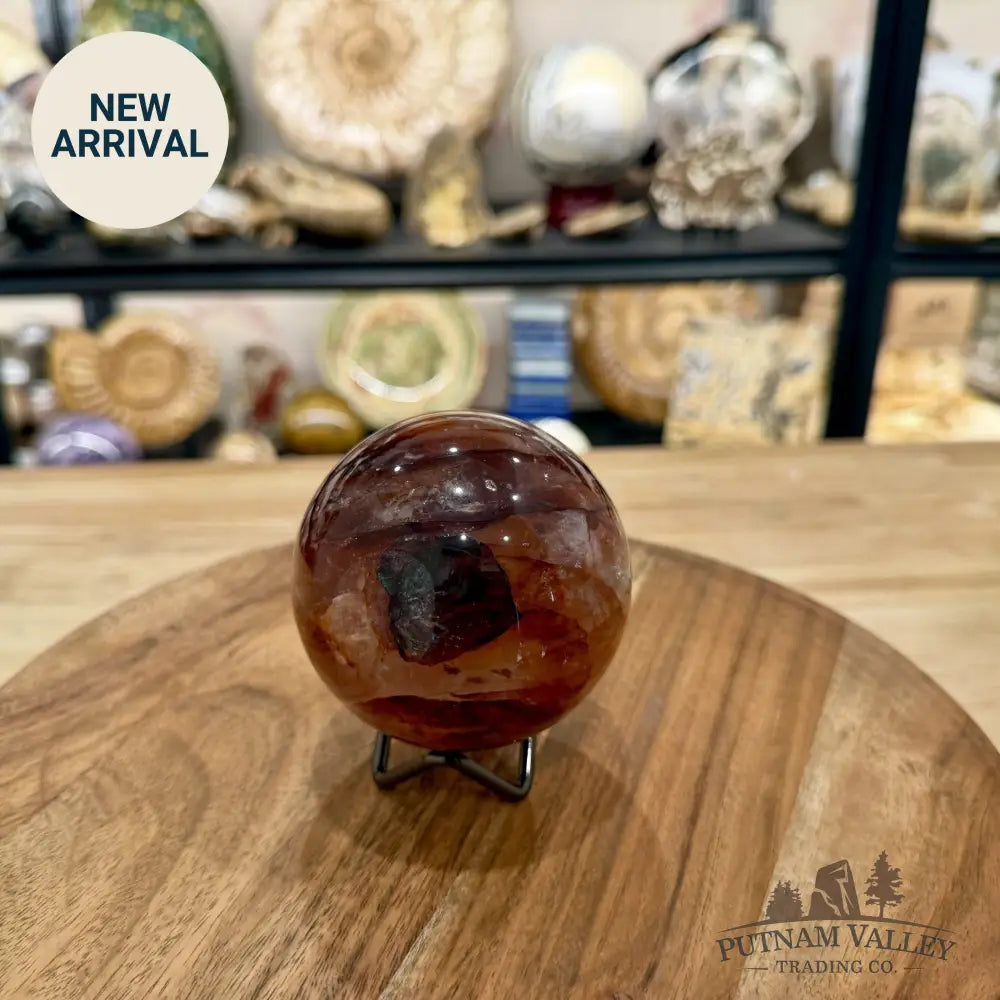 Reserve Red Fire Quartz Sphere 3.24’’ - Sphere