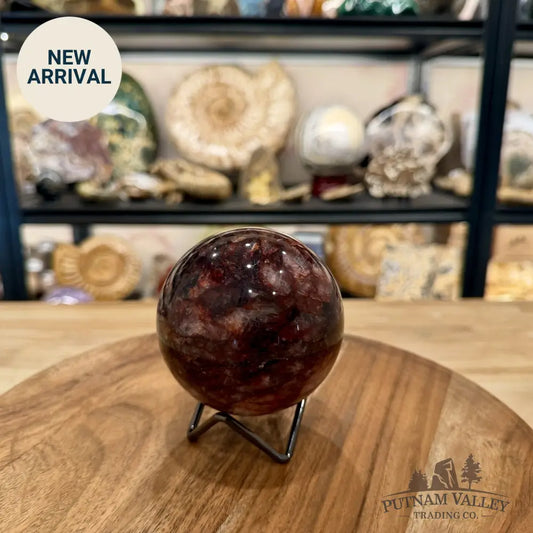 Reserve Red Fire Quartz Sphere 3.42’’ - Sphere