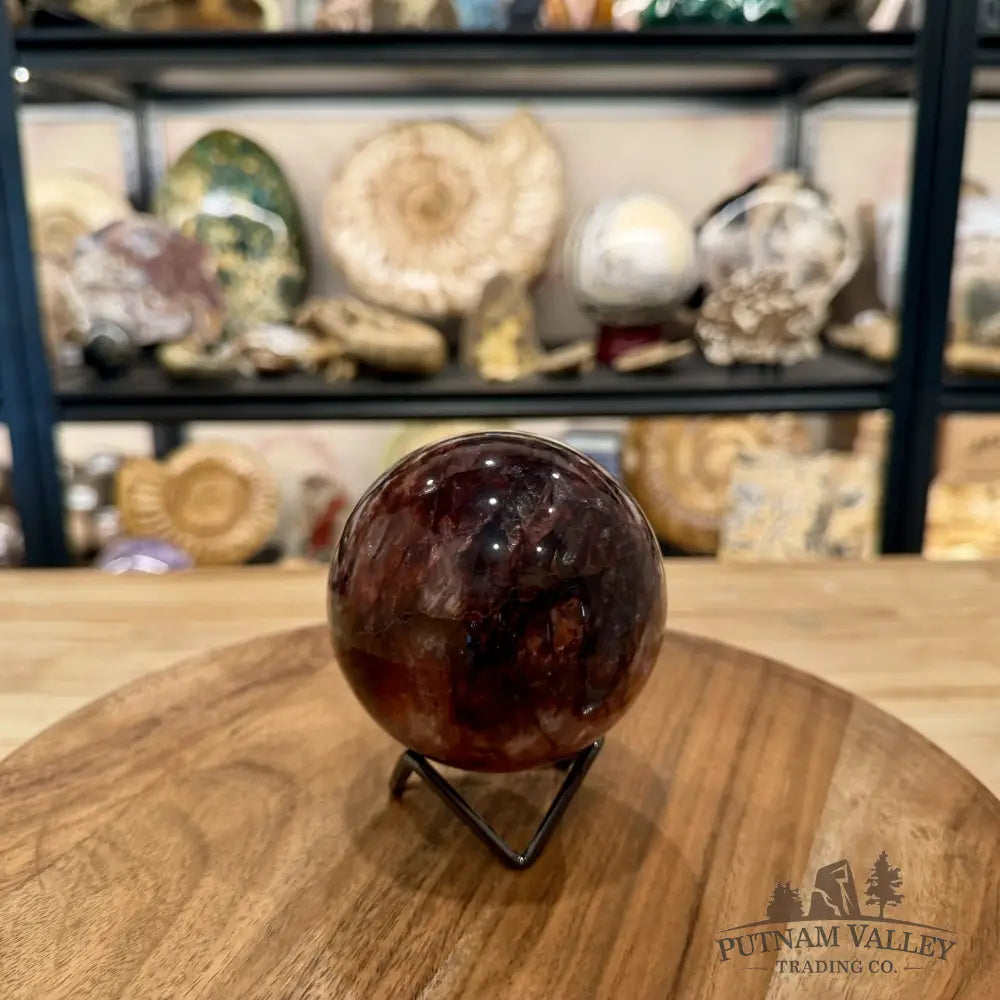 Reserve Red Fire Quartz Sphere 3.42’’ - Sphere