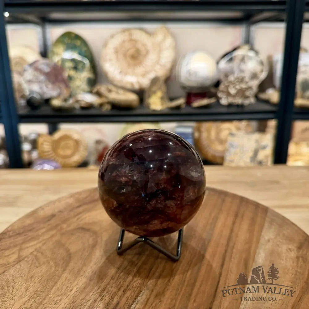Reserve Red Fire Quartz Sphere 3.42’’ - Sphere