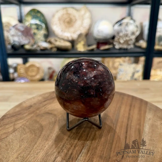 Reserve Red Fire Quartz Sphere 3.42’’ - Sphere