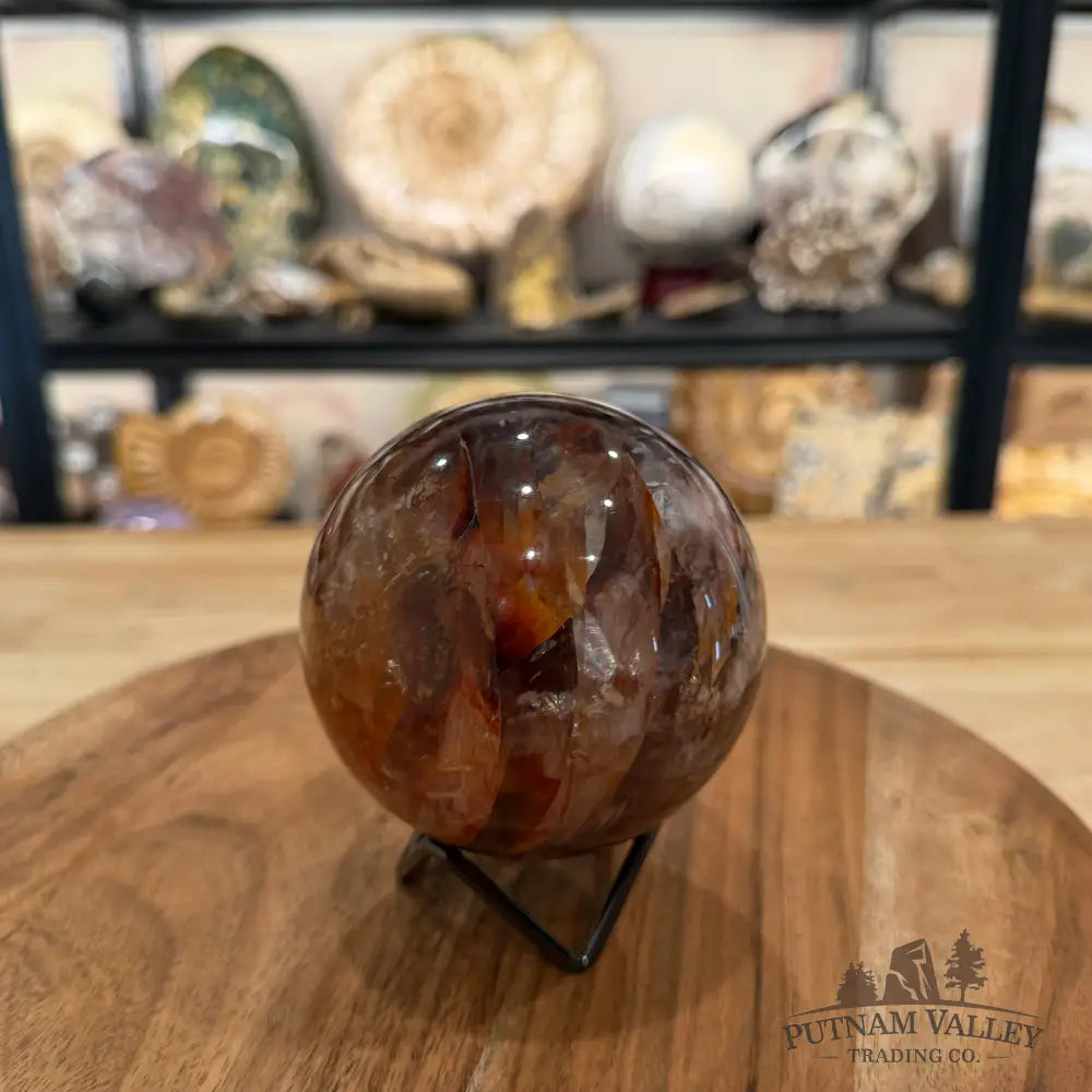 Reserve Red Fire Quartz Sphere 3.64’’ - Sphere