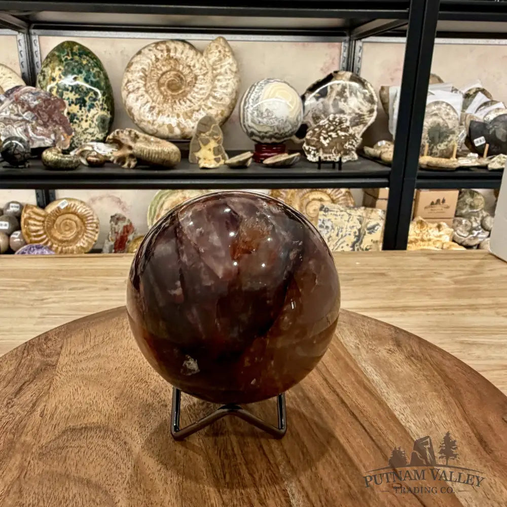 Reserve Red Fire Quartz Sphere 3.69’’ - Sphere