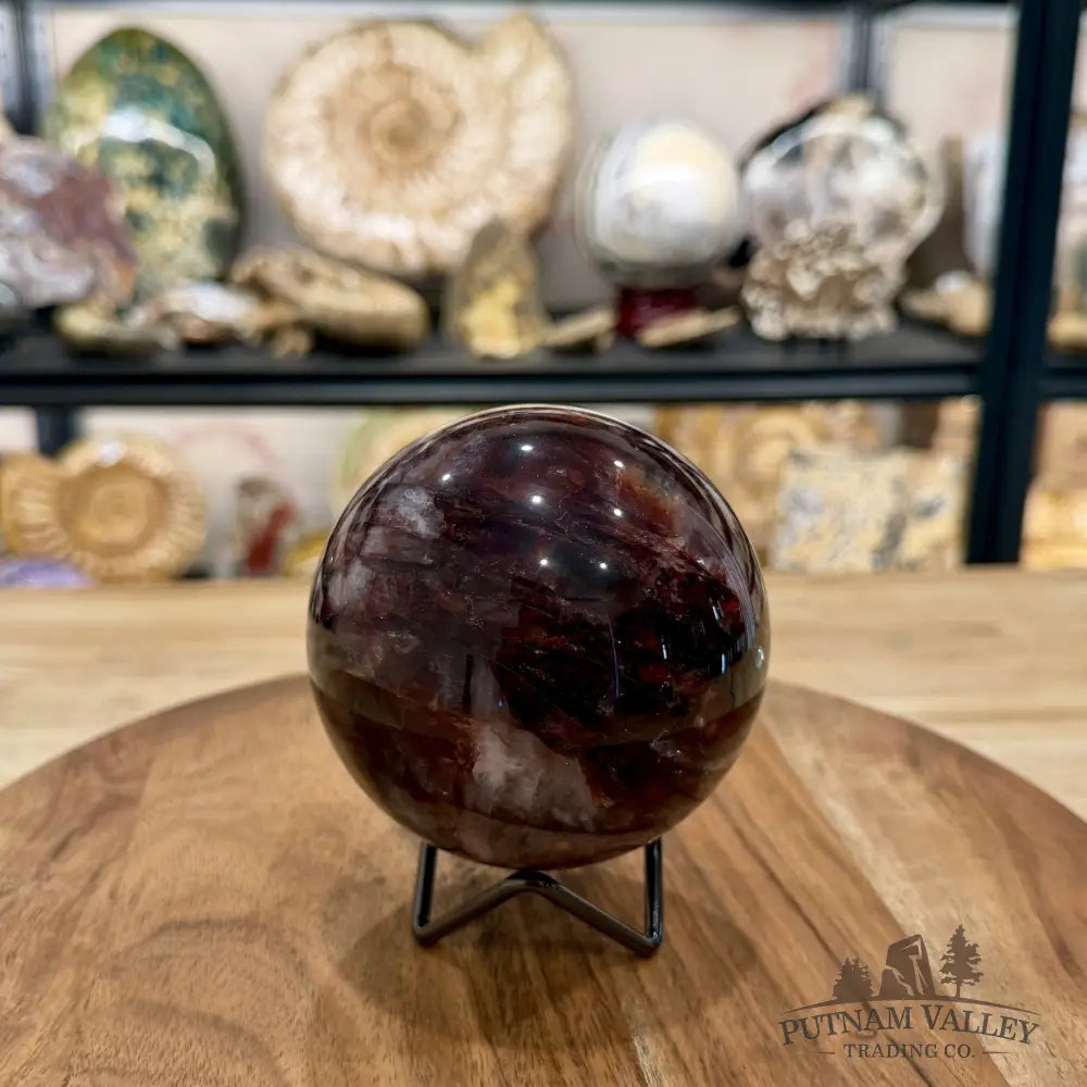 Reserve Red Fire Quartz Sphere 3.76’’ - Sphere