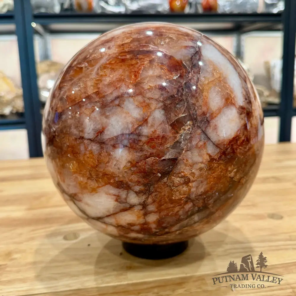 Reserve Red Fire Quartz Sphere 8.5’’ Sphere