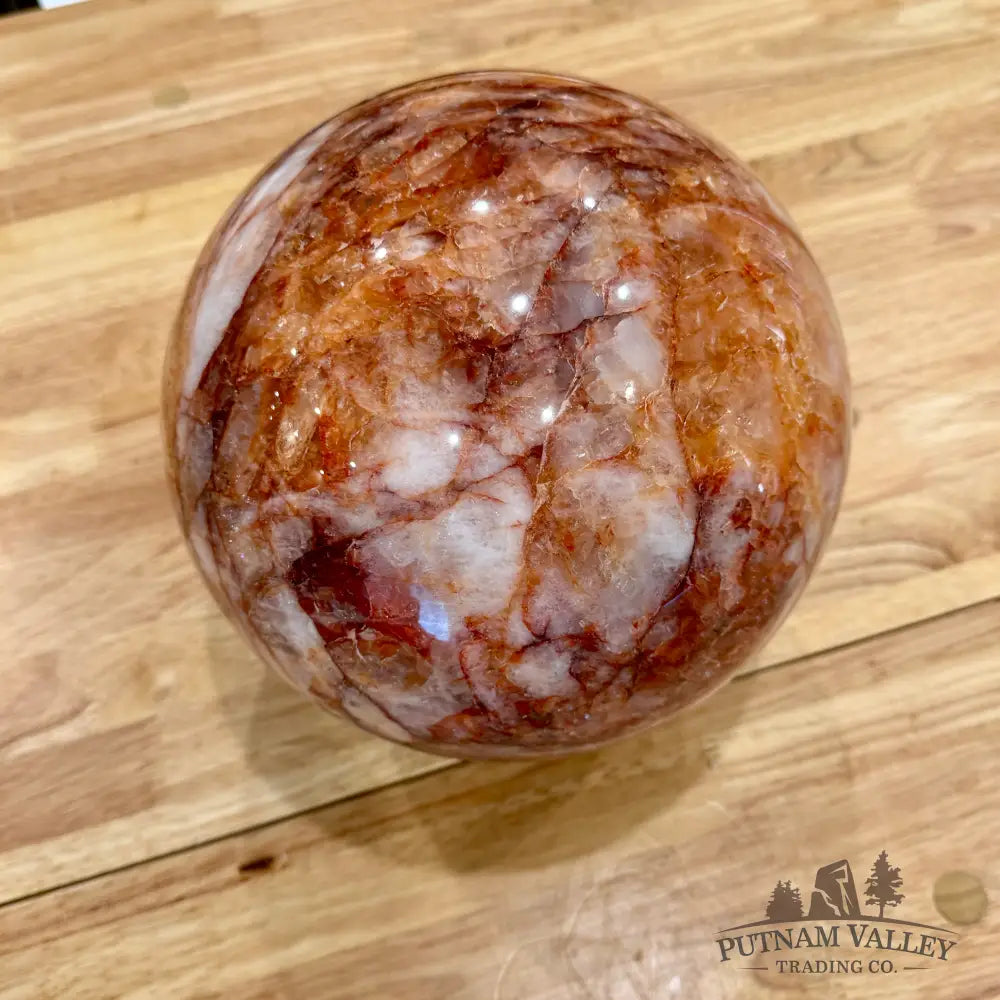 Reserve Red Fire Quartz Sphere 8.5’’ Sphere
