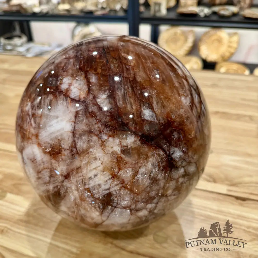 Reserve Red Fire Quartz Sphere 9’’ Sphere