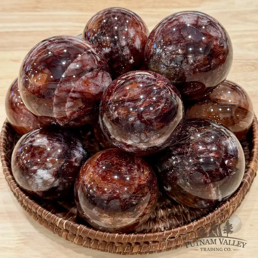 Reserve Red Fire Quartz Spheres | In Select Sizes - 2’’ - 2.4’’ - Sphere