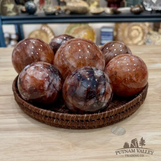 Reserve Red Fire Quartz Spheres | In Select Sizes - Sphere