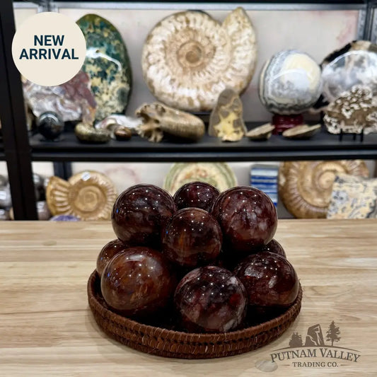 Reserve Red Fire Quartz Spheres | In Select Sizes - Sphere
