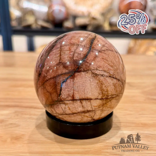 Reserve Red Moonstone Sphere 3.62’’ Sphere