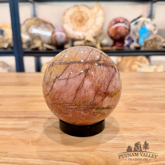 Reserve Red Moonstone Sphere 4.63’’ Sphere