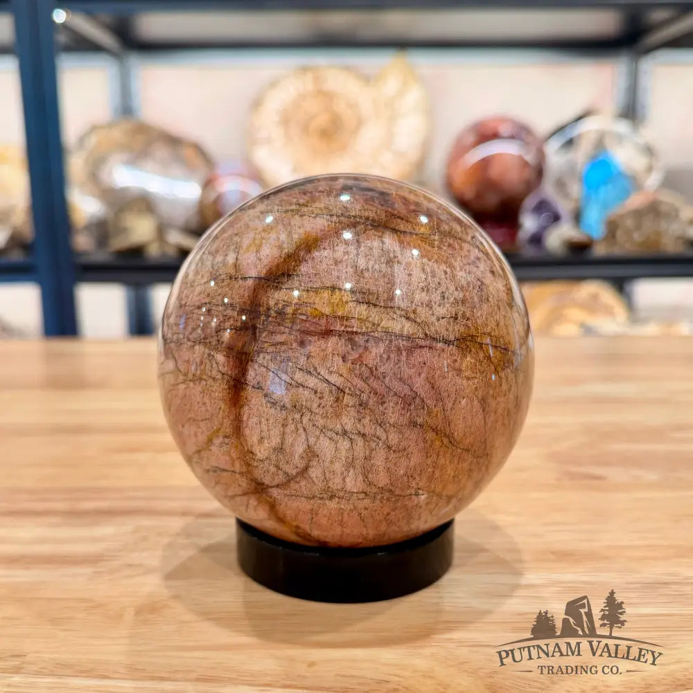 Reserve Red Moonstone Sphere 4.63’’ Sphere