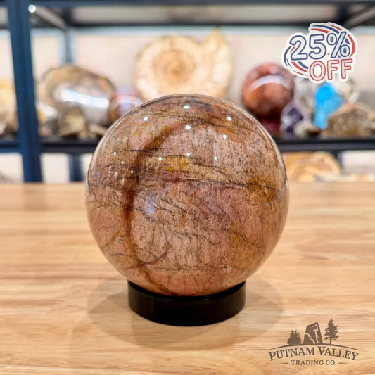 Reserve Red Moonstone Sphere 4.63’’ Sphere