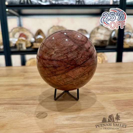 Reserve Red Moonstone Sphere 4.92’’ Sphere