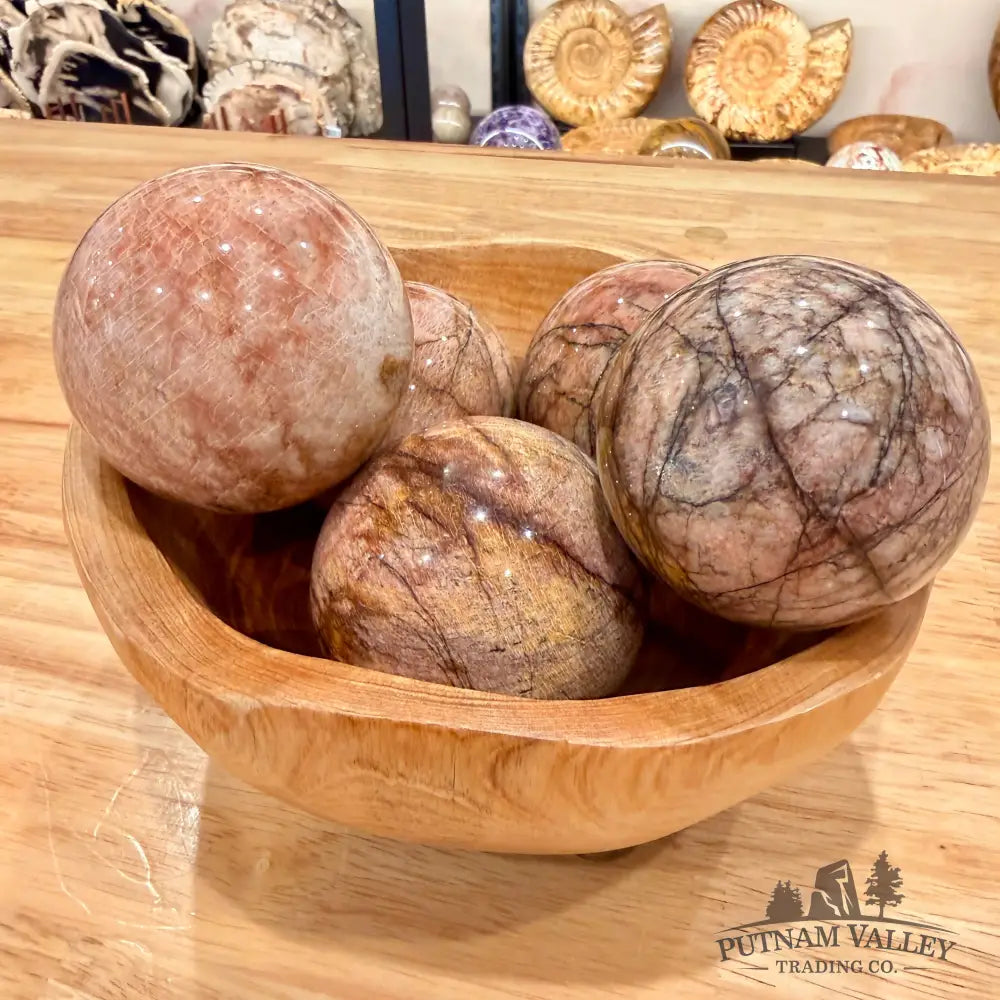 Reserve Red Moonstone Spheres Sphere