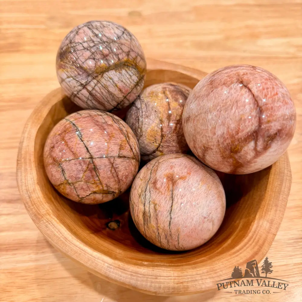 Reserve Red Moonstone Spheres Sphere