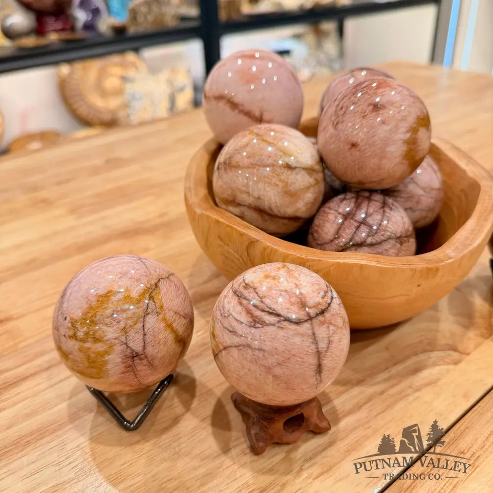 Reserve Red Moonstone Spheres Sphere