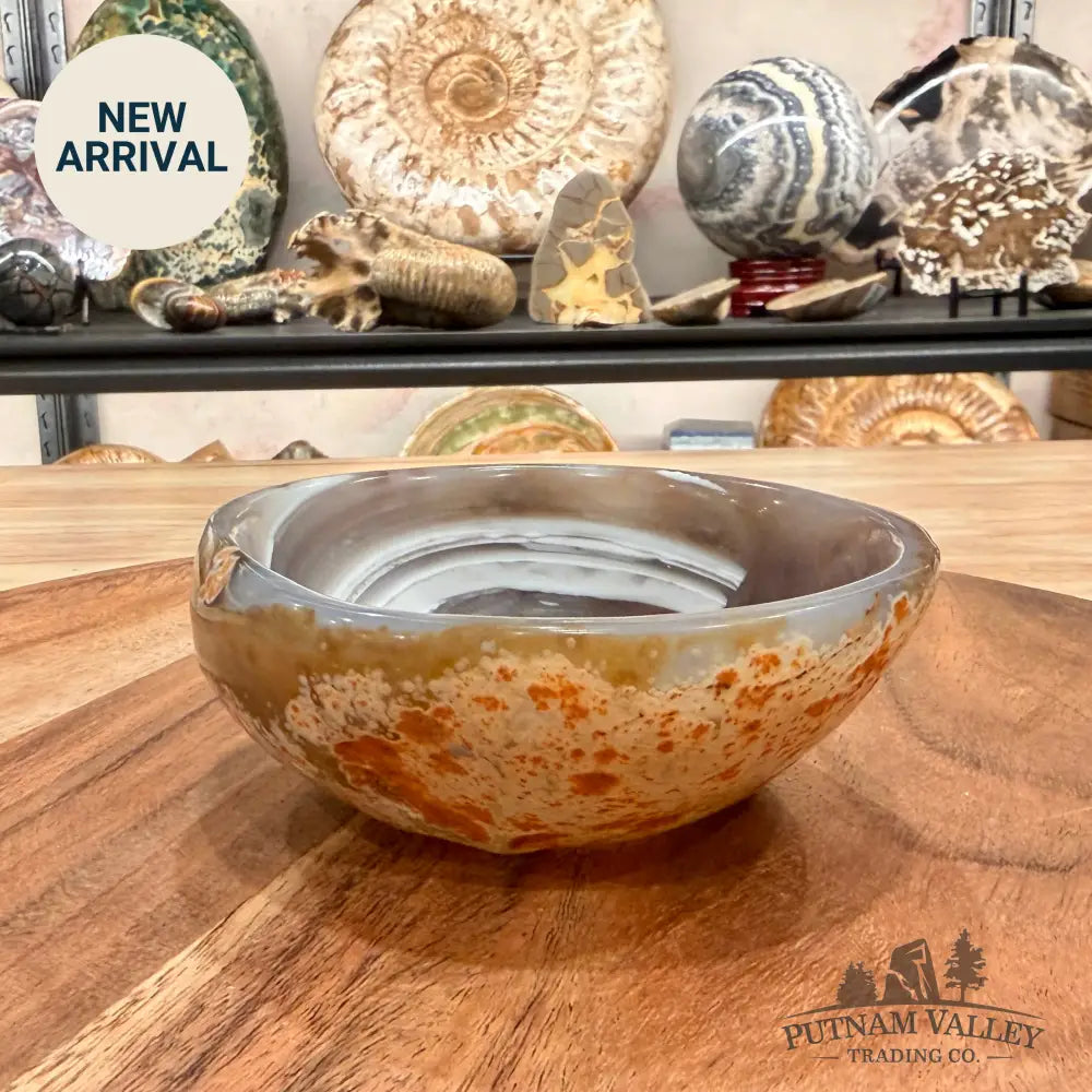 Reserve Rustic Agate Bowl 4.13’’ - Bowl