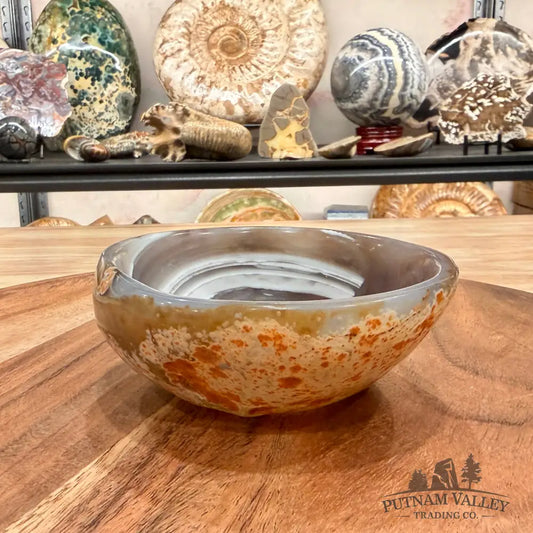 Reserve Rustic Agate Bowl 4.13’’ - Bowl