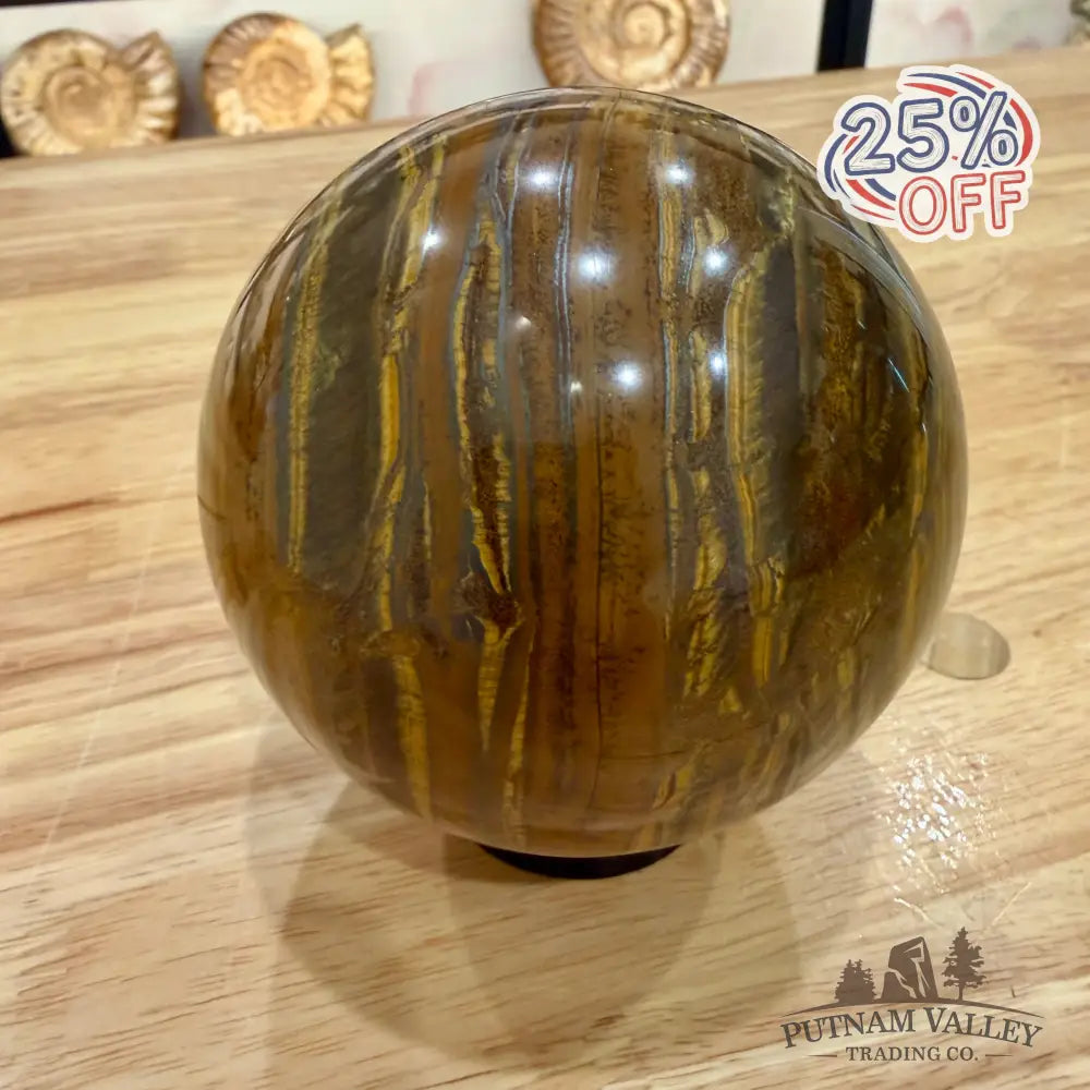 Reserve Tiger Iron Sphere 4.06’’ Sphere