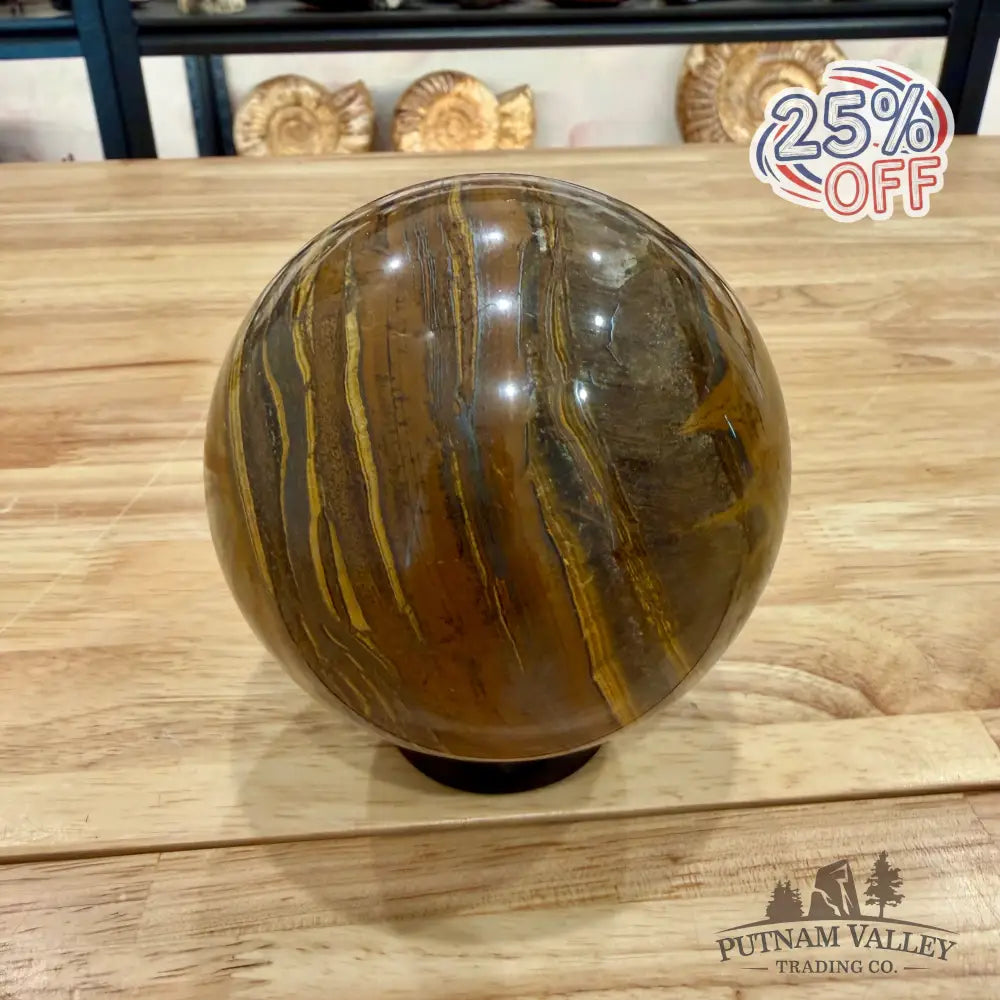 Reserve Tiger Iron Sphere 4.06’’ Sphere