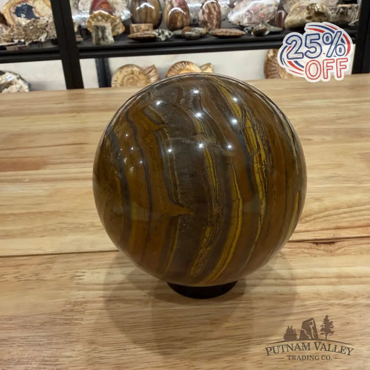 Reserve Tiger Iron Sphere 4.56’’ Sphere