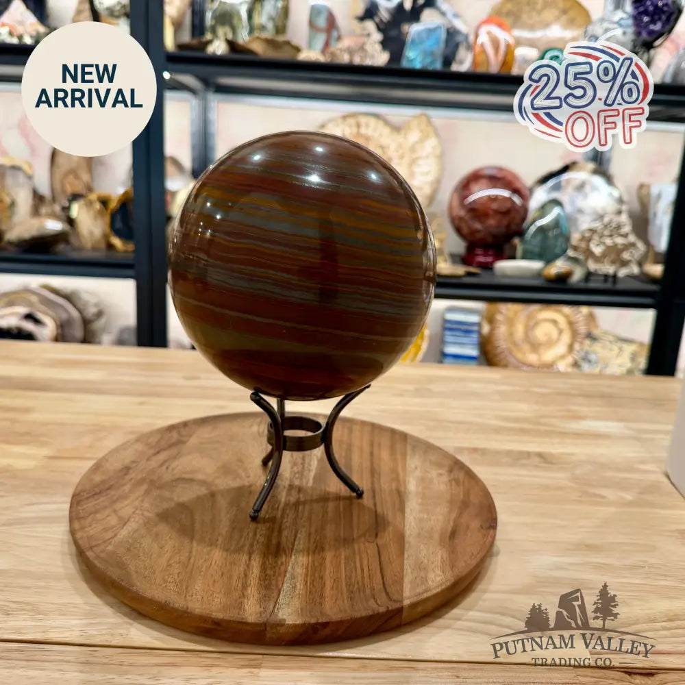 Reserve Tiger Iron Sphere 6.5’’ - Sphere
